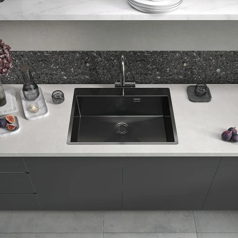 Кухонная мойка Reflexion Iseo 65 RX2265BL цвет Оружейная сталь