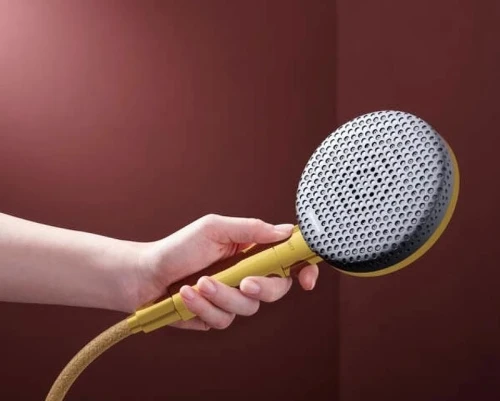 Ручной душ Hansgrohe Alive Select S 24500990 цвет Полированное золото