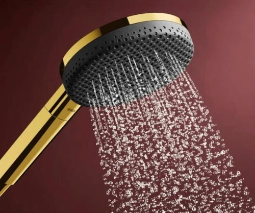 Ручной душ Hansgrohe Alive Select S 24500990 цвет Полированное золото