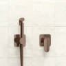 Гигиенический душ со смесителем WasserKRAFT Asphe A7751.290.292.335 Розовое золото латунь встраиваемый