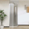 Душевой уголок Vincea City 80x80 VSQ-5CT800MT профиль Хром стекло текстурное