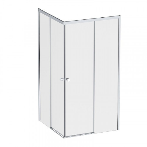 Душевой уголок AM.PM X-Joy 100х100 W94G-403-100100-MT1K профиль Хром матовый стекло прозрачное