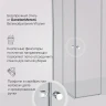 Душевой уголок AM.PM X-Joy 100х100 W94G-403-100100-MT1K профиль Хром матовый стекло прозрачное