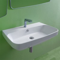 Раковина Simas Baden Baden 80 BB12bi*1 Белая фарфор подвесная
