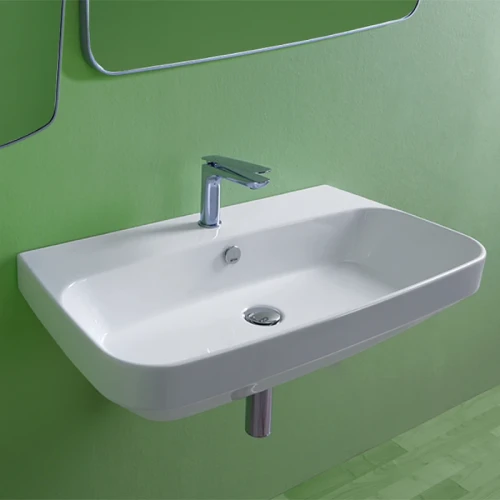Раковина Simas Baden Baden 80 BB12bi*1 Белая фарфор подвесная