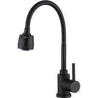 Смеситель для кухни Frap F40993-6 Черный матовый нержавеющая сталь