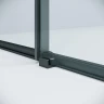 Душевой уголок Niagara Nova 90х80 NG-34-9AGR-A80GR-34 профиль Графит матовый стекло прозрачное