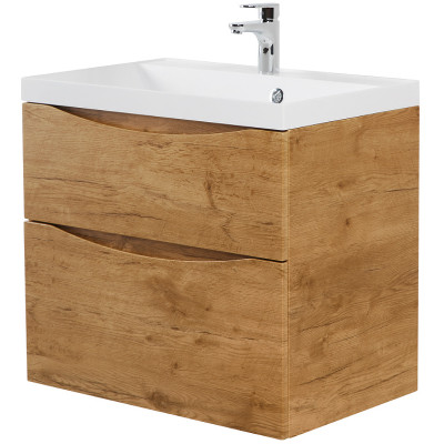 Тумба под раковину BelBagno Marino 70 MARINO-700-2C-SO-RN-P подвесная Rovere Nature МДФ / ЛДСП