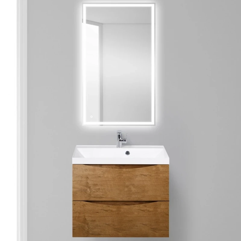 Тумба под раковину BelBagno Marino 70 MARINO-700-2C-SO-RN-P подвесная Rovere Nature МДФ / ЛДСП