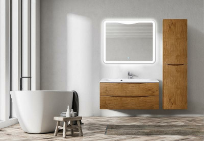 Тумба под раковину BelBagno Marino 70 MARINO-700-2C-SO-RN-P подвесная Rovere Nature МДФ / ЛДСП
