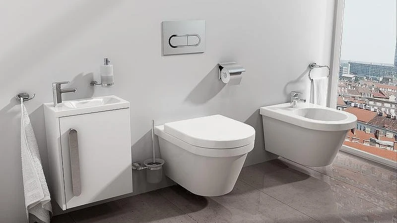 Клавиша смыва Ravak Chrome X01455 Белая