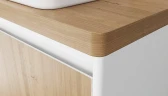 Столешница под раковину Velvex Klaufs 70 st.KLA.70 цвет Дуб французский шатанэ