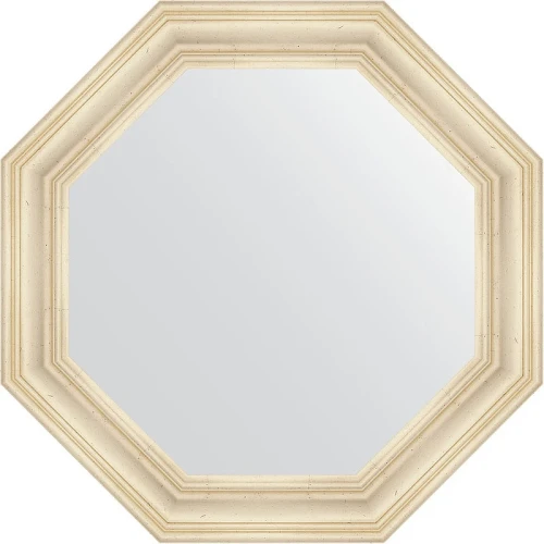 Зеркало Evoform Octagon 79х79 BY 3822 в багетной раме - Травленое серебро 99 мм стекло