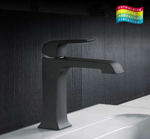 Смеситель для раковины Gappo G50 G1050 Черный матовый латунь