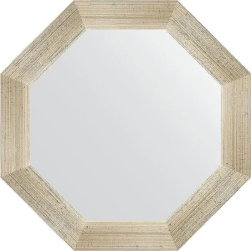 Зеркало Evoform Octagon 50х50 BY 3703 в багетной раме - Травленое серебро 59