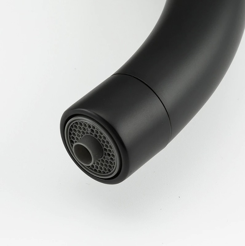 Смеситель для кухни Gappo G03-6 G4303-6 Черный матовый Хром латунь