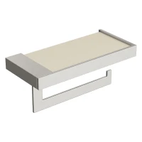 Держатель туалетной бумаги Boheme Qubic 10721-NB цвет Брашированный никель