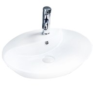 Раковина-чаша BelBagno 55 BB1370 Белая фаянс накладная