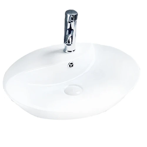 Раковина-чаша BelBagno 55 BB1370 Белая фаянс накладная