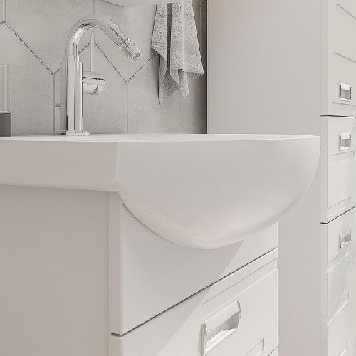 Тумба под раковину Volna Joli 60.2Y tpJOLI60.2Y-01 подвесная Белая