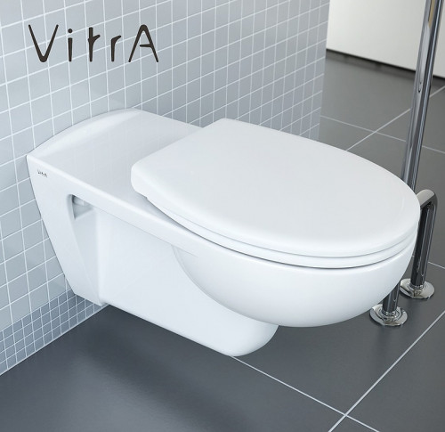 Унитаз Vitra Conforma 5810B003-6234 подвесной с сиденьем Микролифт фарфор подвесной