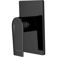 Смеситель для душа WasserKRAFT Glan 6651 Черный глянцевый латунь встраиваемый