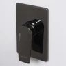 Смеситель для душа WasserKRAFT Glan 6651 Черный глянцевый латунь встраиваемый