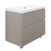 Тумба с раковиной Azario Viola 100 CS00097147 цвет Бежевый