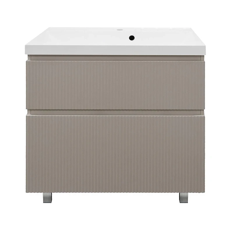 Тумба с раковиной Azario Viola 100 CS00097147 цвет Бежевый