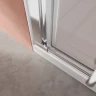 Душевая дверь Cezares Liner 120 L LINER-B-12-120-C-Cr-L профиль Хром стекло прозрачное