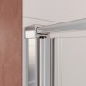 Душевая дверь Cezares Liner 120 L LINER-B-12-120-C-Cr-L профиль Хром стекло прозрачное