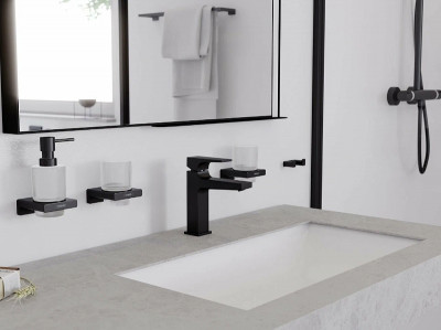 Смеситель для раковины Hansgrohe Metropol 32507670 Черный матовый латунь
