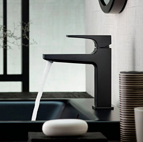 Смеситель для раковины Hansgrohe Metropol 32507670 Черный матовый латунь