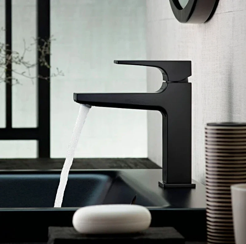 Смеситель для раковины Hansgrohe Metropol 32507670 Черный матовый латунь