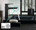Смеситель для раковины Hansgrohe Metropol 32507670 Черный матовый латунь