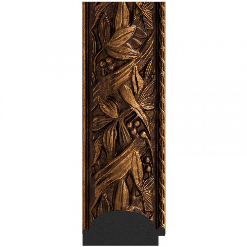 Зеркало Evoform Polygon 78х63 BY 7230 в багетной раме - Византия бронза 99 мм стекло