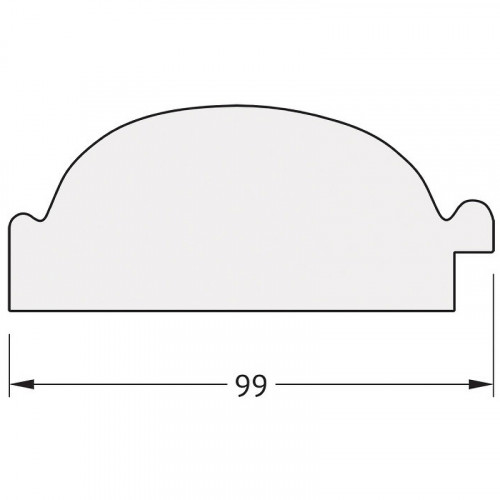 Зеркало Evoform Polygon 78х63 BY 7230 в багетной раме - Византия бронза 99 мм стекло