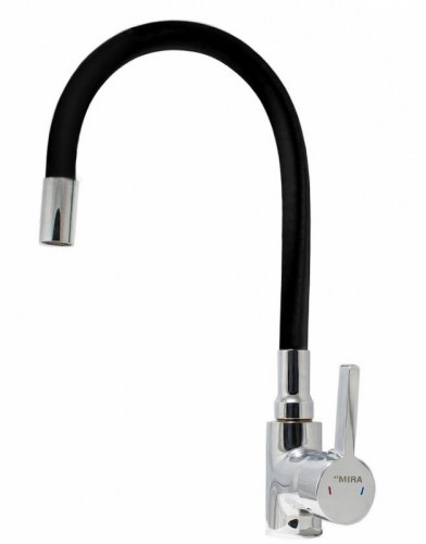 Смеситель для кухни Сантаком StMira 5098-2 Черный Хром