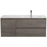 Тумба под раковину BelBagno Kraft 100 R KRAFT-1000-2C-1A-SO-CG-R подвесная Cemento Grigio МДФ / ЛДСП