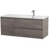 Тумба под раковину BelBagno Kraft 100 R KRAFT-1000-2C-1A-SO-CG-R подвесная Cemento Grigio МДФ / ЛДСП