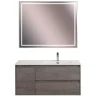 Тумба под раковину BelBagno Kraft 100 R KRAFT-1000-2C-1A-SO-CG-R подвесная Cemento Grigio МДФ / ЛДСП