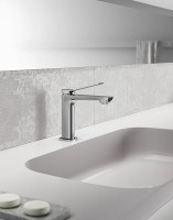 Смеситель для раковины Paffoni Tilt TI071CR Хром латунь