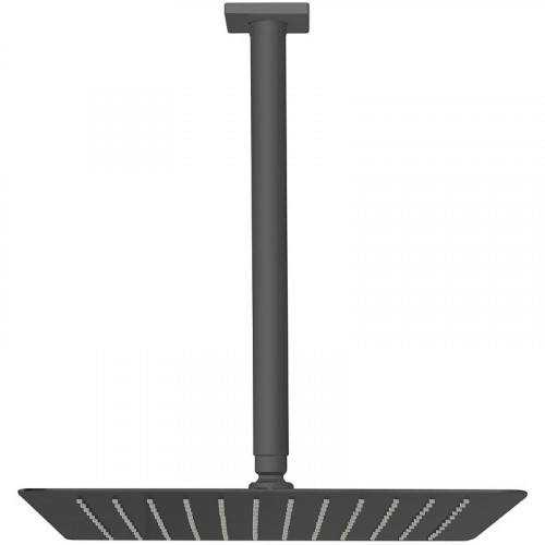 Верхний душ Cezares Czr CZR-B-TDDQ-30/30-NOP Черный матовый нержавеющая сталь на потолок