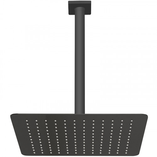 Верхний душ Cezares Czr CZR-B-TDDQ-30/30-NOP Черный матовый нержавеющая сталь на потолок