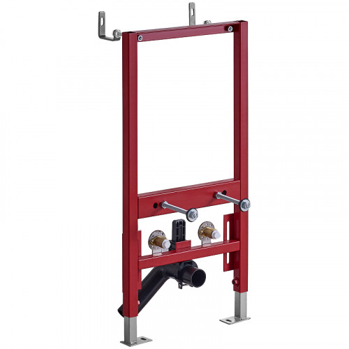 Инсталляция Agger ABB400 для биде Красная нержавеющая сталь