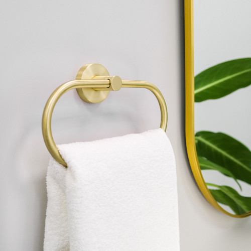 Зеркало Fixsen Led 40х80 FX-3080G с подсветкой Золото-сатин с сенсорным выключателем и диммером