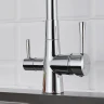 Смеситель для кухни Shevanik S528 цвет Хром