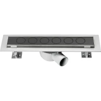 Душевой лоток Vincea Optima 80 SAY.601.80.B.M.S.NSNGH с Черной матовой решеткой