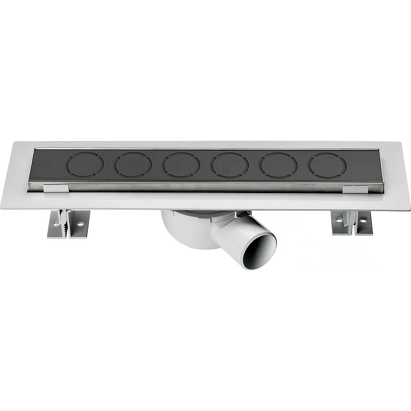 Душевой лоток Vincea Optima 80 SAY.601.80.B.M.S.NSNGH с Черной матовой решеткой