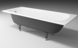 Стальная ванна Iberica Blanca Aranda 170x70 IB-AR-170-70-39-SG без гидромассажа